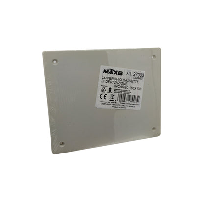 Coperchio per cassetta di derivazione da incasso 160x130 mm MAX8 Ecova 27003