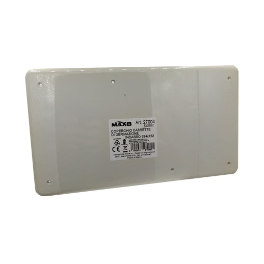 Coperchio per cassetta di derivazione da incasso 294x152 mm MAX8 Ecova 27004
