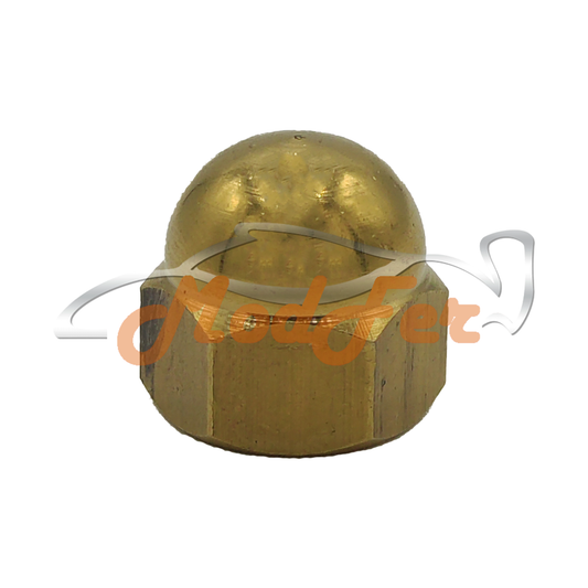 dado cieco ottonato m4 mm. 7