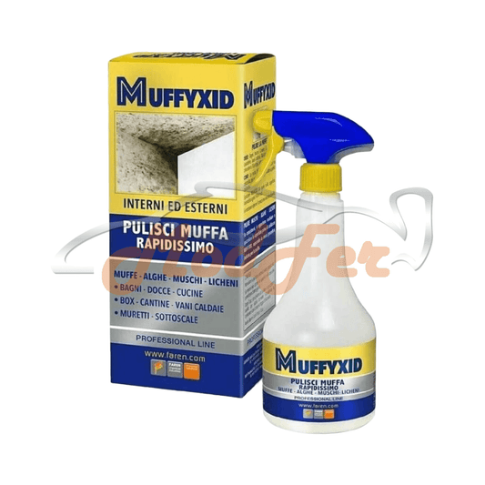 antimuffa rapidissimo spray per muri interni ed esterni muffyxid faren