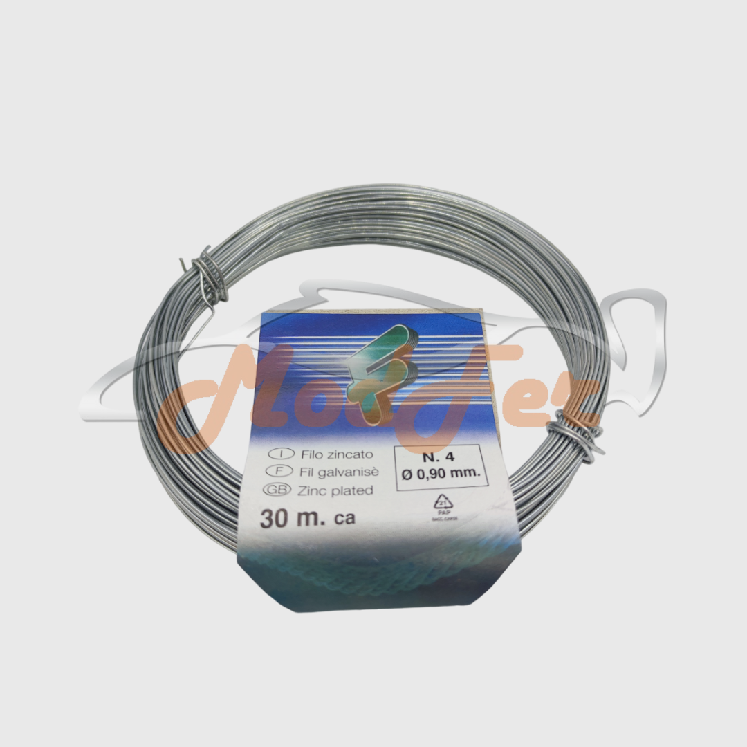 foto filo zincato diametro 0,90x30m