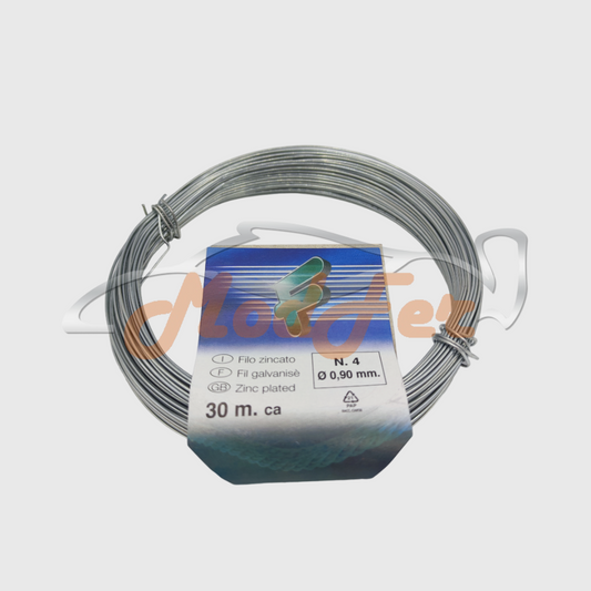 foto filo zincato diametro 0,90x30m