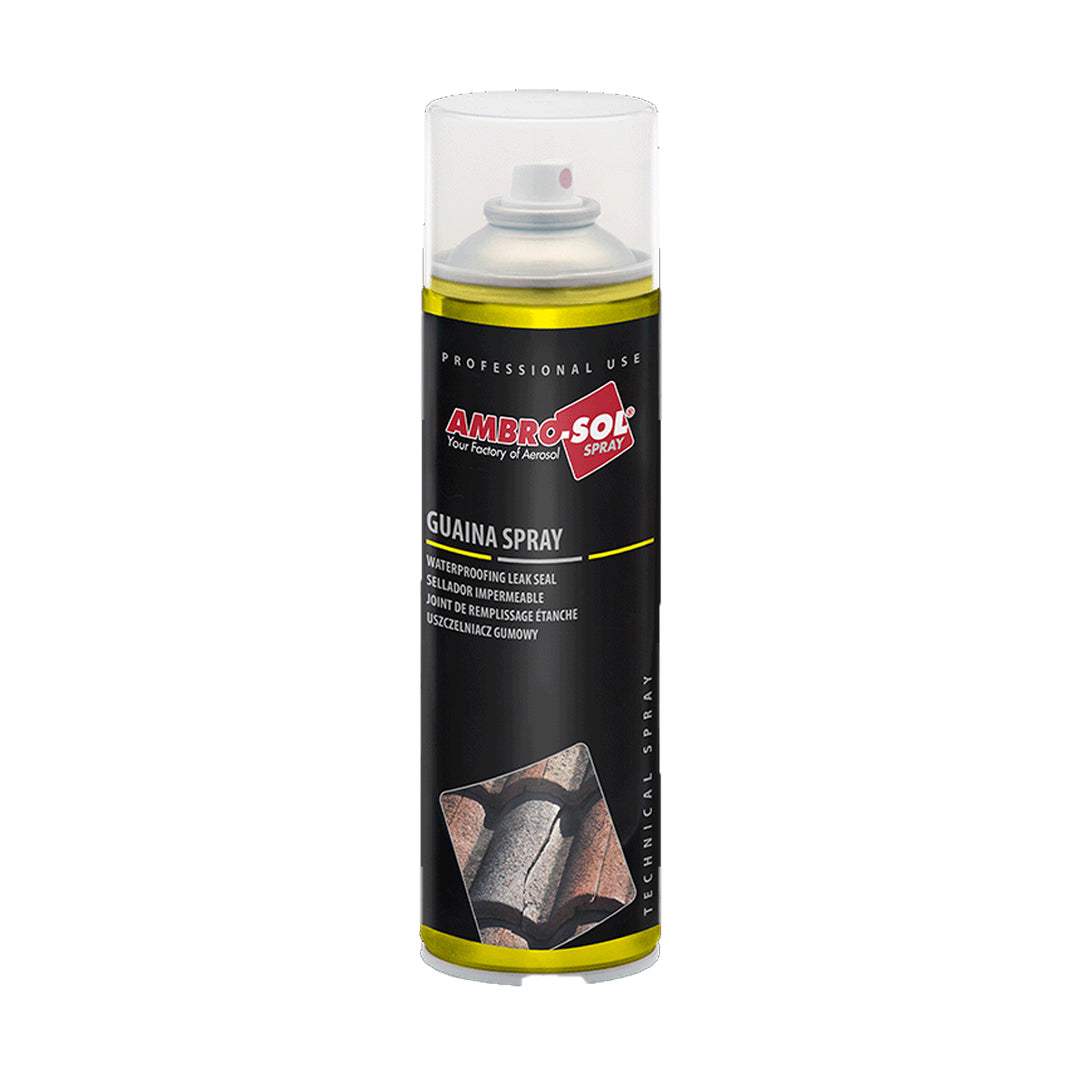 Bomboletta spray guaina sigillante riempitiva 500ml colore nero – Ambro-Sol M203N