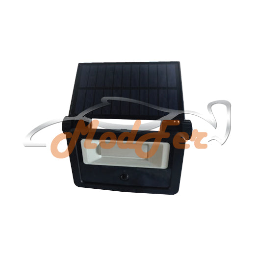 faro solare led per esterno da 13w con sensore di movimento, crepuscolare e tre temperature regolabili imperia