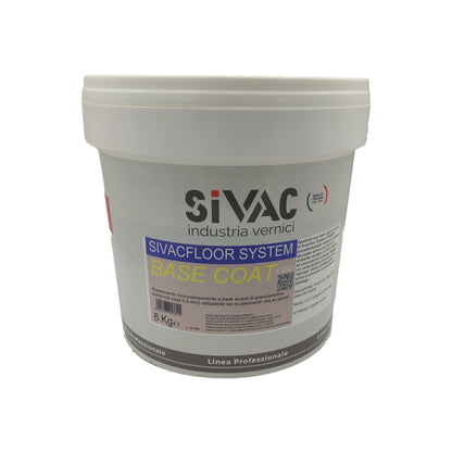 Rivestimento impermeabile monocomponente Bianco Sabbia (White Sand) 6kg Sivacfloor System SiVAC – per pareti, pavimenti e arredo