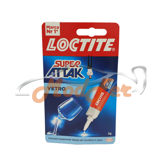loctite super attak vetro 3gr