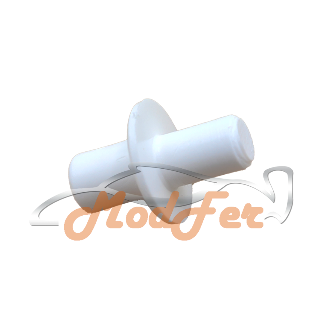 mensolina reggipiani con rondella bianca