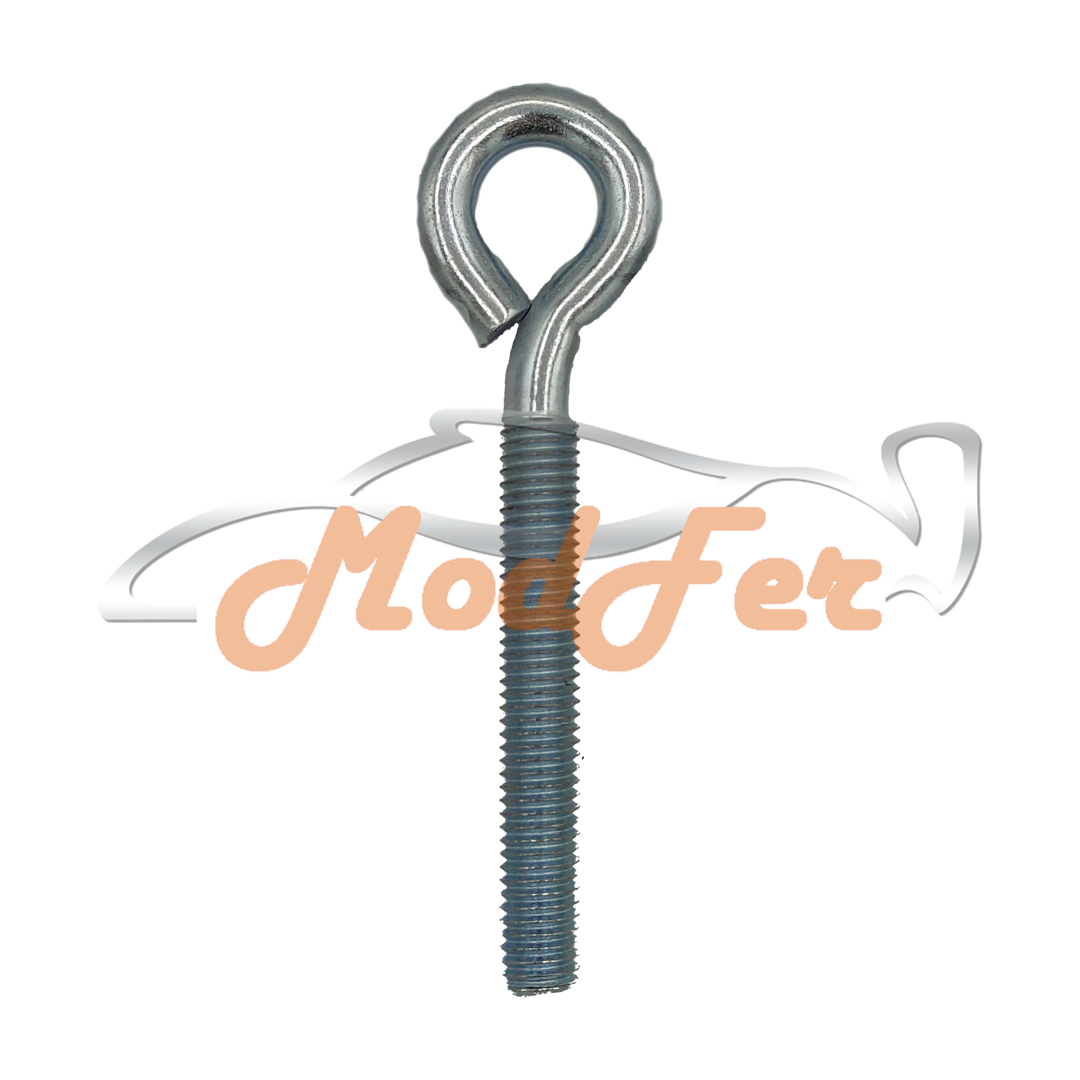 occhiolo a vite zincato 10x80 mm.