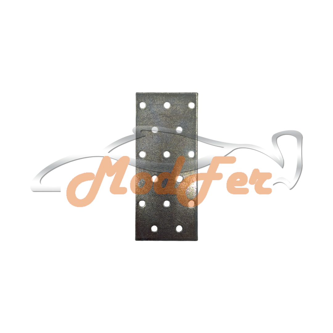 piastrina pesante diritta zincata sipa l 120 l 50 mm