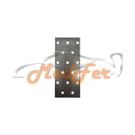 piastrina pesante diritta zincata sipa l 160 l 50 mm