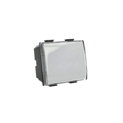 pulsante per campanello 10A 250V per case e uffici interno ed esterno bianco compatibile matix t3 mapam 