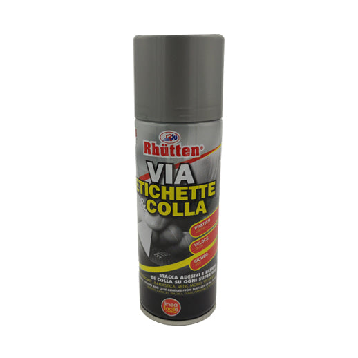 Bomboletta spray rimuovi colla ed etichette 200ml – Rhutten 200840