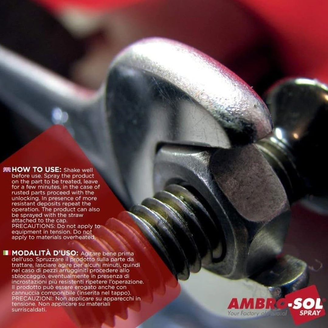 Applicazione sbloccante spray multifunzione applicazione bullone – Ambro-Sol S152