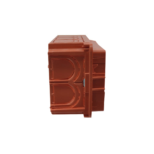 Cassetta elettrica da incasso 3 moduli Ecova 27016 per installazioni a parete