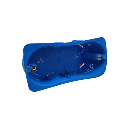 Scatola rettangolare per cartongesso 4 posti MAX8 Ecova vista frontale