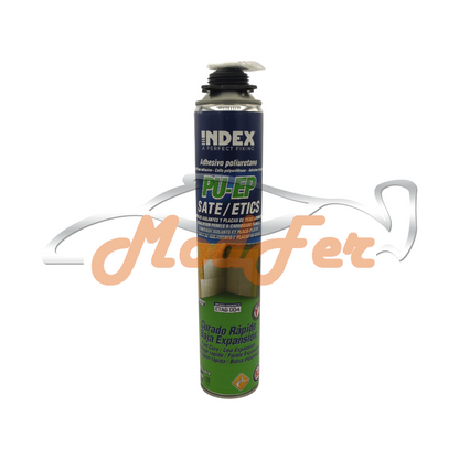 schiuma poliuretanica per edilizia, sigillante, riempitivo, schiuma per cartongesso, index pu-ep sate/etics 