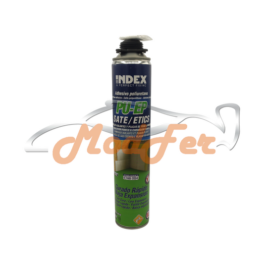 schiuma poliuretanica per edilizia, sigillante, riempitivo, schiuma per cartongesso, index pu-ep sate/etics 