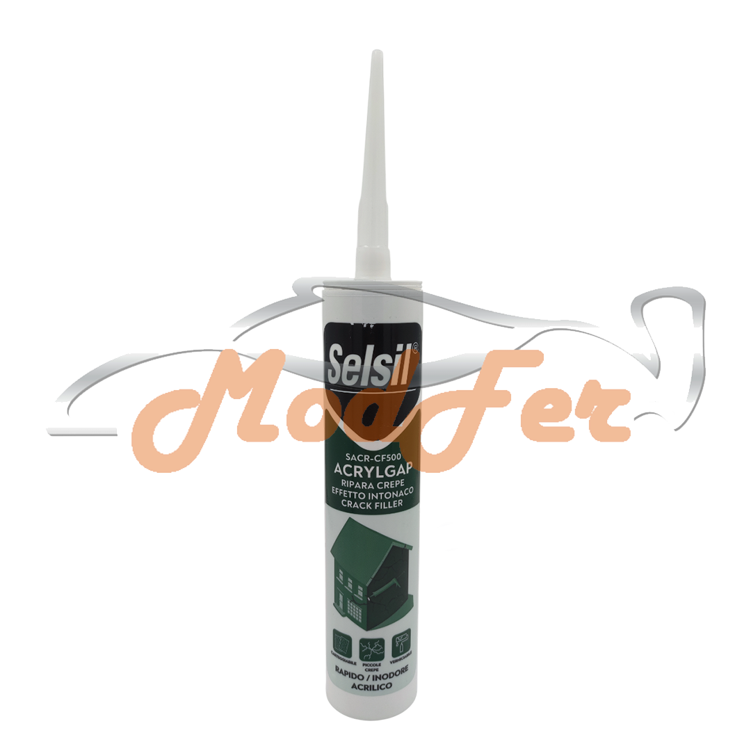 sigillante acrilico effetto intonaco sacr cf500 selsil