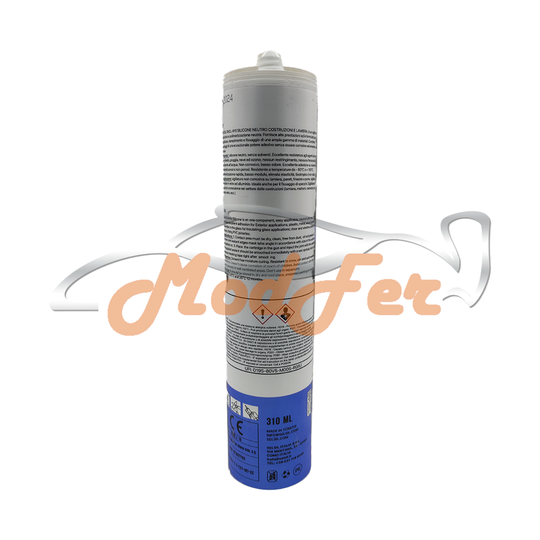 sigillante neutro bianco per costruzioni e lamiera sncl 915 
