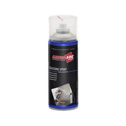 Bomboletta silicone spray puro 400ml lubrificante idrorepellente – Ambro-Sol OL103