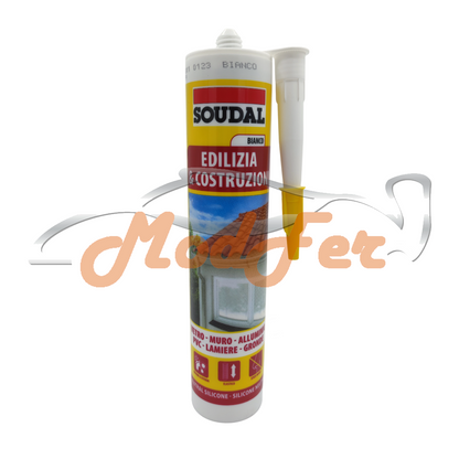 silicone universale bianco edilizia e costruzioni soudal 