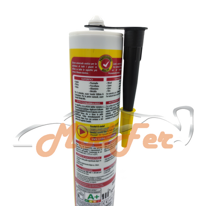 silicone universale nero soudal