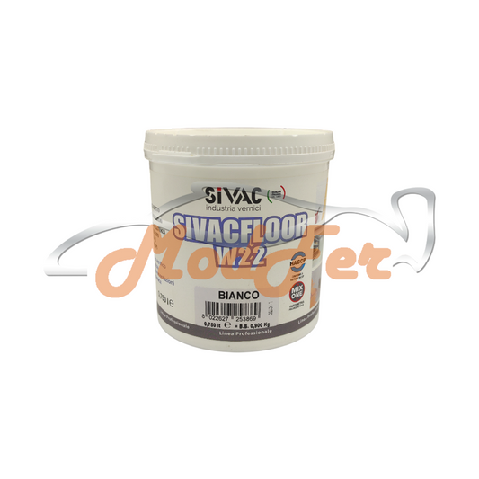 sivacfloor w22 smalto per pavimentazioni bianco