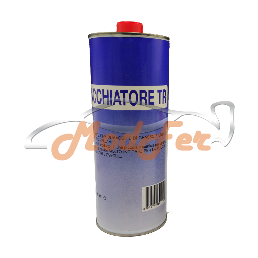 smacchiatore trielina sprintchimica per rimuovere macchie da tessuti e pelle da 1 litro