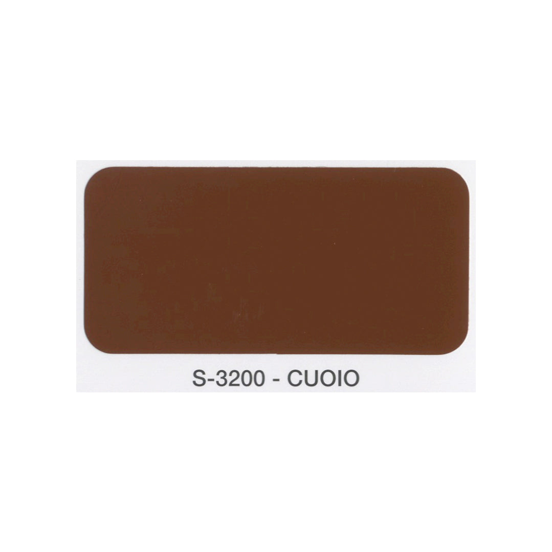 Campione tinta cuoio smalto lucido sintetico SivacSint SiVAC colore brillante per ferro legno muratura e PVC interni ed esterni