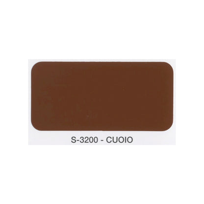 Campione tinta cuoio smalto lucido sintetico SivacSint SiVAC colore brillante per ferro legno muratura e PVC interni ed esterni