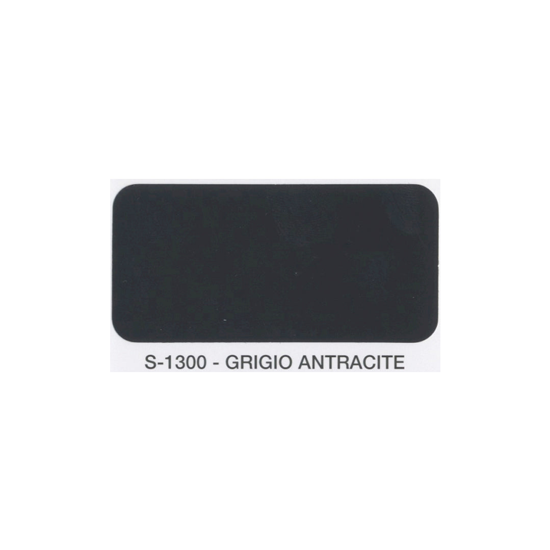 Campione tinta grigio antracite smalto lucido sintetico SivacSint SiVAC colore brillante per ferro legno muratura e PVC interni ed esterni