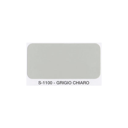 Campione tinta grigio chiaro smalto lucido sintetico SivacSint SiVAC colore brillante per ferro legno muratura e PVC interni ed esterni
