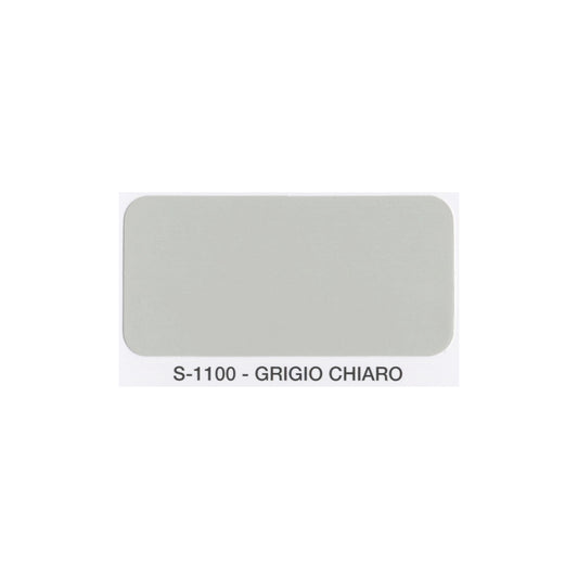 Campione tinta grigio chiaro smalto lucido sintetico SivacSint SiVAC colore brillante per ferro legno muratura e PVC interni ed esterni