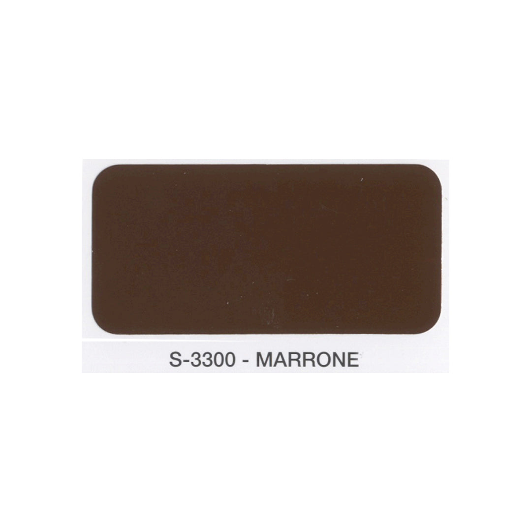 Campione tinta marrone smalto lucido sintetico SivacSint SiVAC colore brillante per ferro legno muratura e PVC interni ed esterni