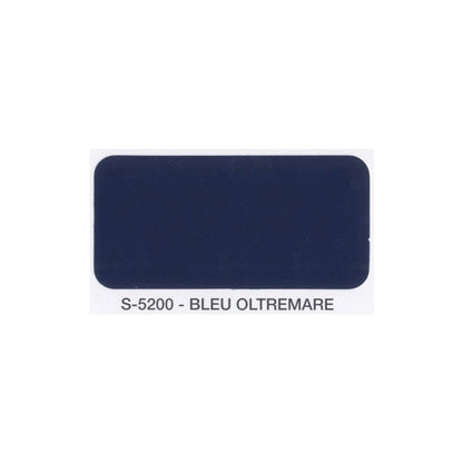 Campione colore blu oltremare lucido smalto sintetico SivacSint SiVAC finitura plastica con effetto profondità per ferro legno muratura e PVC