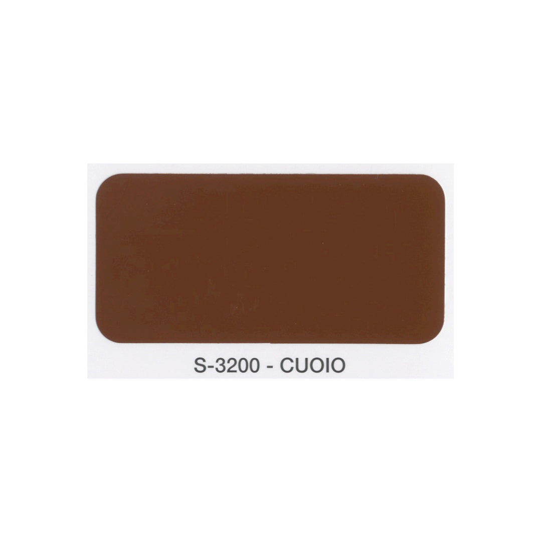 Campione colore cuoio satinato smalto sintetico SivacSint SiVAC finitura plastica con effetto profondità per ferro legno muratura e PVC