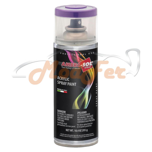 Smalto spray Ambro-Sol lilla bluastro RAL 4005, vernice acrilica per metallo e superfici