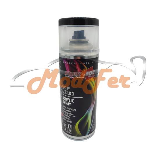 smalto spray ambrosol nero lucido ral 9005