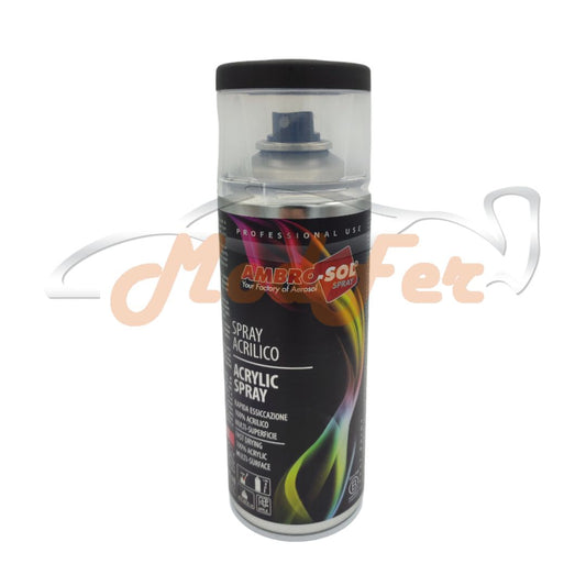 smalto spray ambrosol nero satinato ral 9005