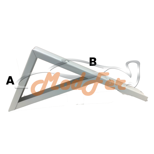 super reggimensola bianco sipa 18x40 cm