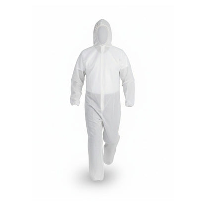 Tuta protettiva monouso in polipropilene bianco taglia XXXL – Active Gear X442