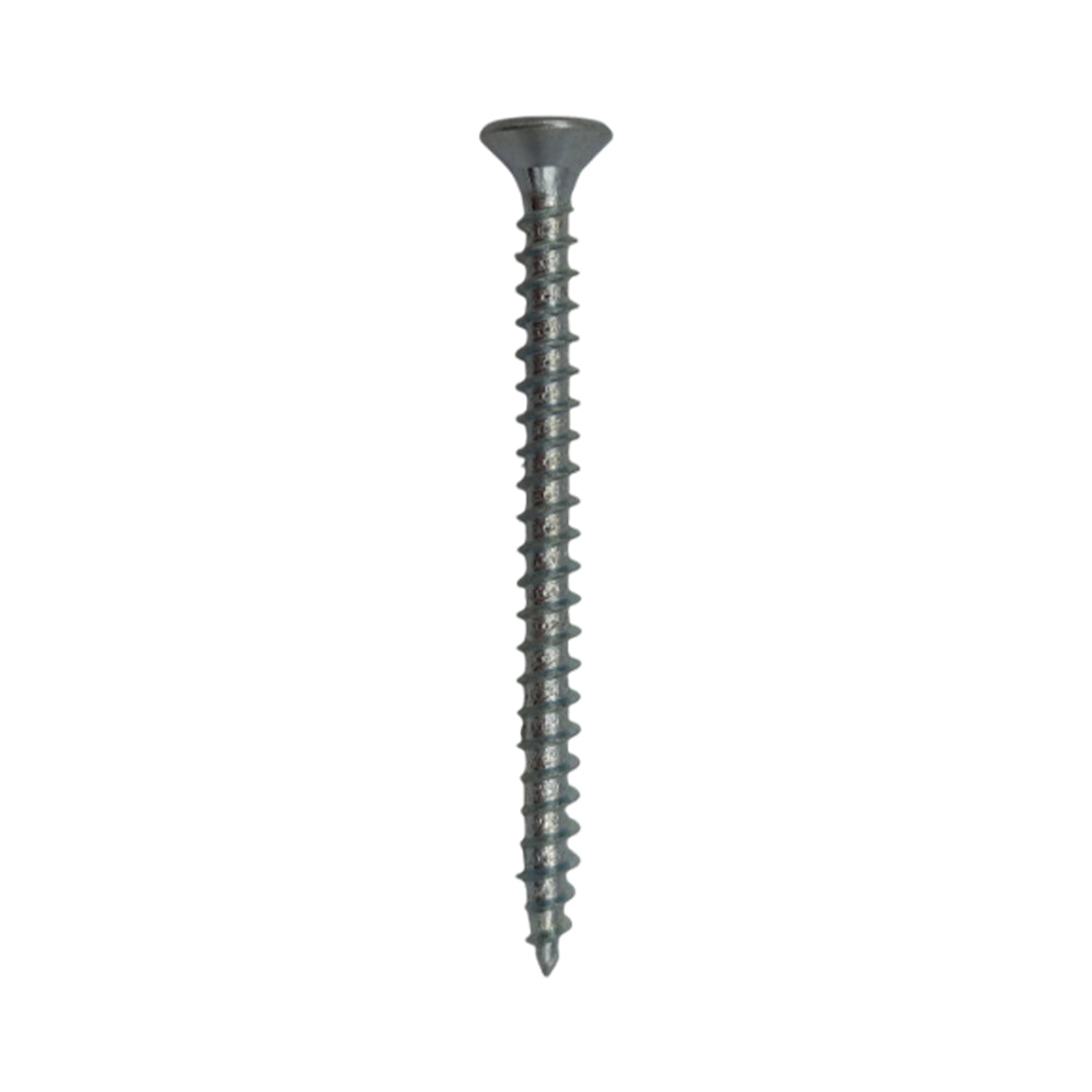 Viti zincate per pannelli truciolari testa svasata piana 2,5x25mm confezione 50 pezzi
