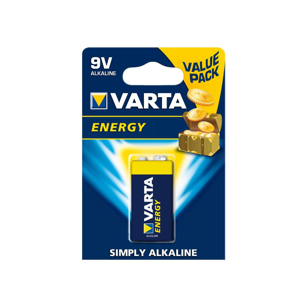 Batteria Alcalina Energy 9V Varta - 1pz - MODFER